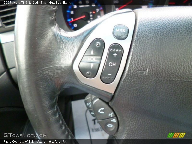 Satin Silver Metallic / Ebony 2005 Acura TL 3.2