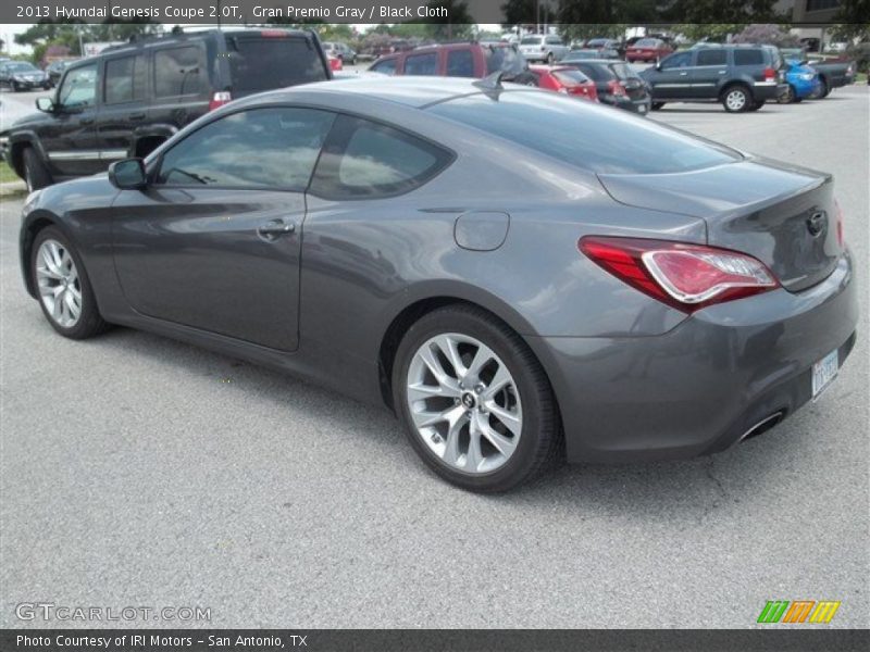 Gran Premio Gray / Black Cloth 2013 Hyundai Genesis Coupe 2.0T