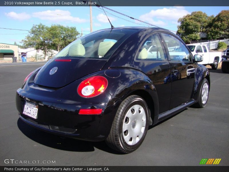 Black / Black 2010 Volkswagen New Beetle 2.5 Coupe