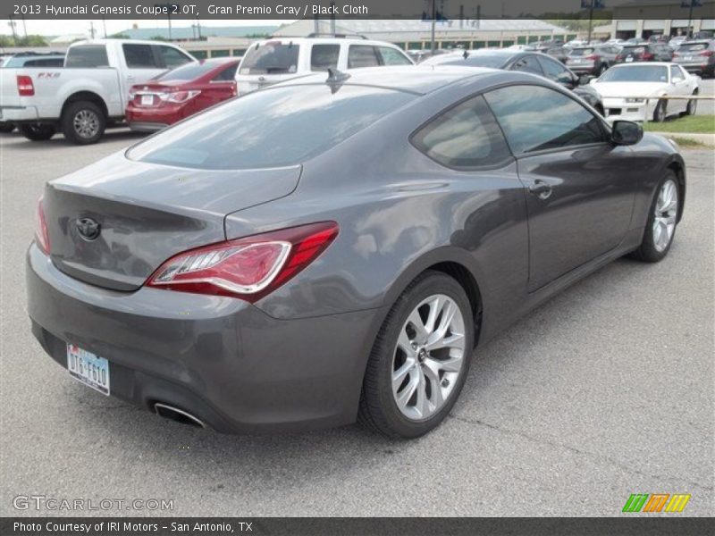 Gran Premio Gray / Black Cloth 2013 Hyundai Genesis Coupe 2.0T