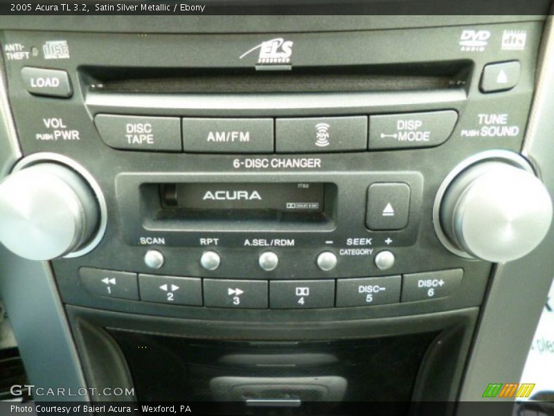 Satin Silver Metallic / Ebony 2005 Acura TL 3.2