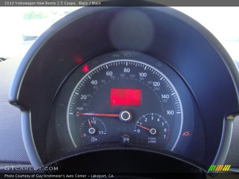 Black / Black 2010 Volkswagen New Beetle 2.5 Coupe