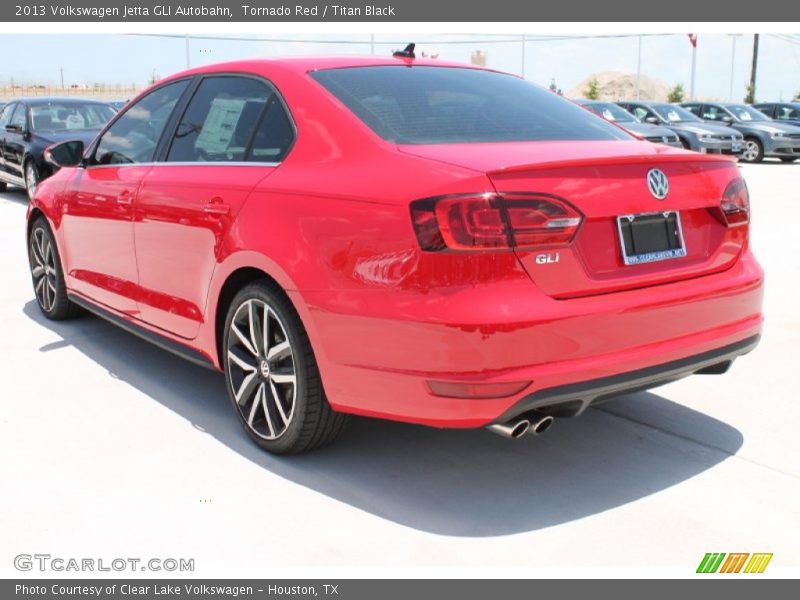 Tornado Red / Titan Black 2013 Volkswagen Jetta GLI Autobahn