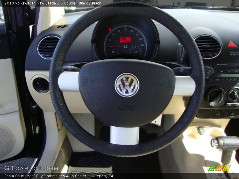 Black / Black 2010 Volkswagen New Beetle 2.5 Coupe