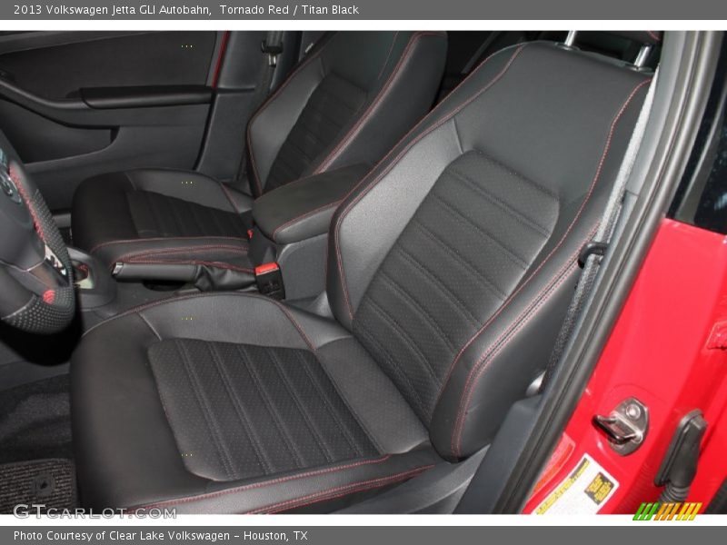 Tornado Red / Titan Black 2013 Volkswagen Jetta GLI Autobahn