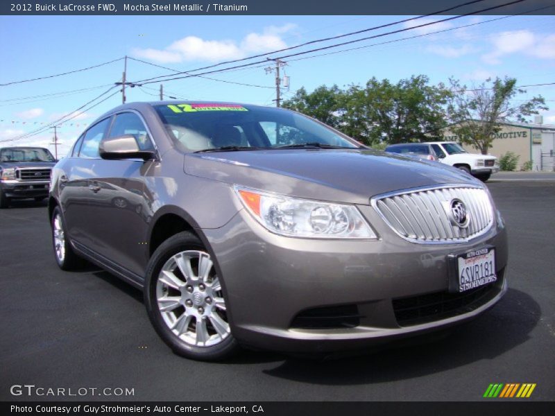 Mocha Steel Metallic / Titanium 2012 Buick LaCrosse FWD