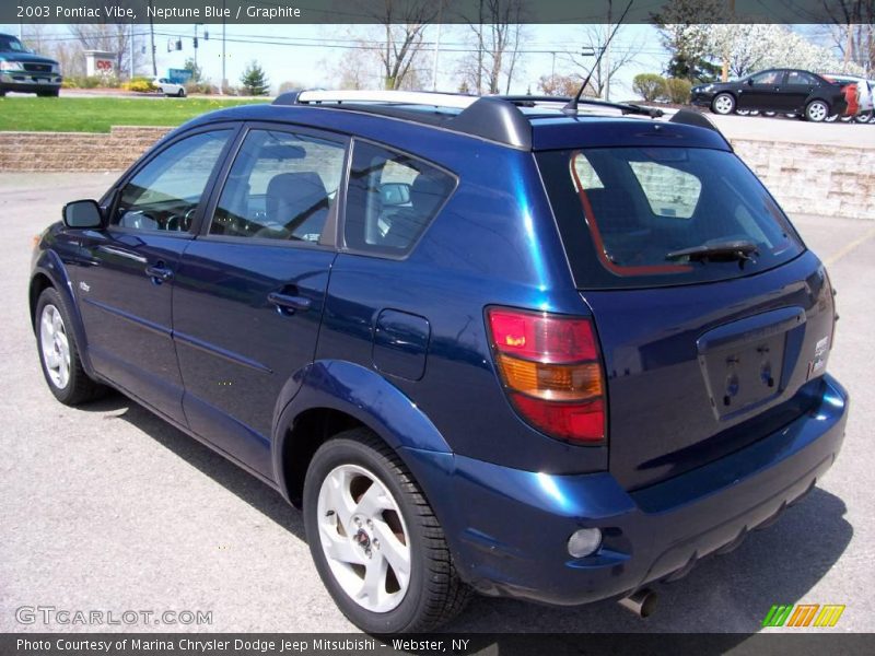 Neptune Blue / Graphite 2003 Pontiac Vibe