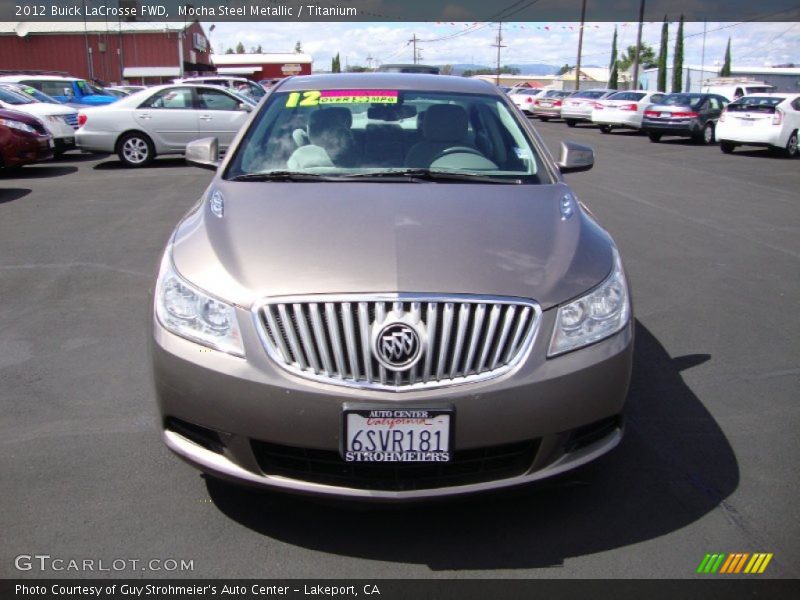 Mocha Steel Metallic / Titanium 2012 Buick LaCrosse FWD