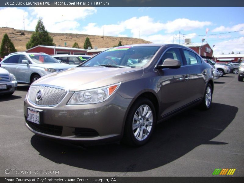 Mocha Steel Metallic / Titanium 2012 Buick LaCrosse FWD