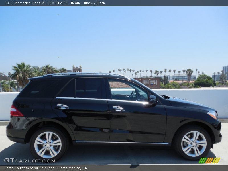 Black / Black 2013 Mercedes-Benz ML 350 BlueTEC 4Matic