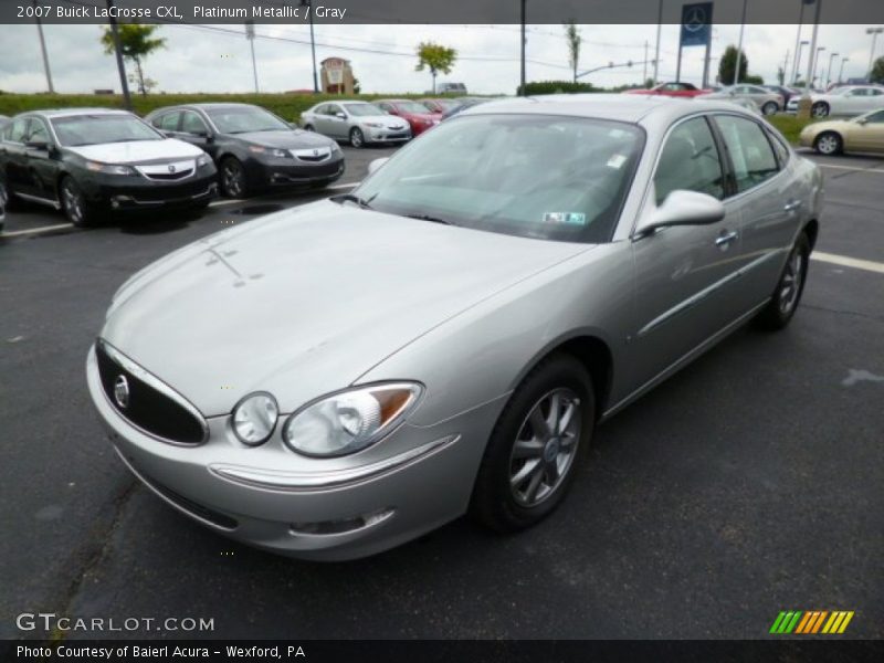 Platinum Metallic / Gray 2007 Buick LaCrosse CXL