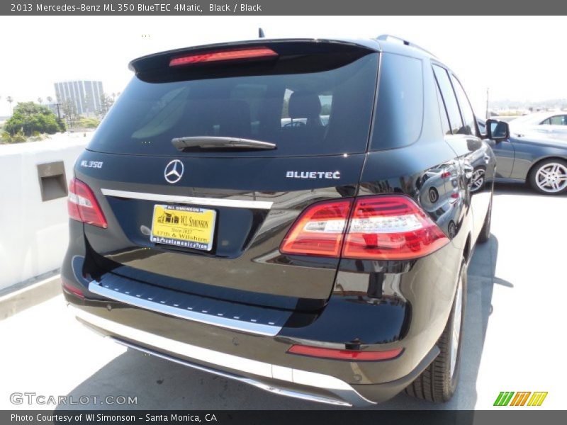 Black / Black 2013 Mercedes-Benz ML 350 BlueTEC 4Matic