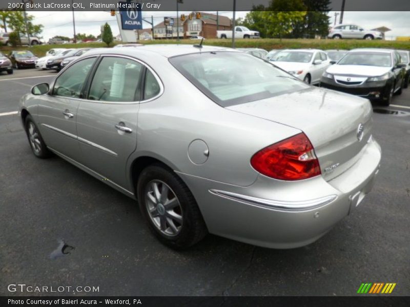 Platinum Metallic / Gray 2007 Buick LaCrosse CXL