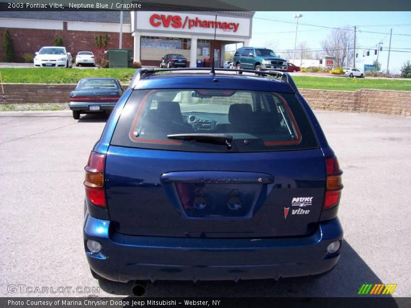 Neptune Blue / Graphite 2003 Pontiac Vibe