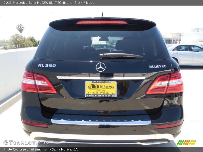 Black / Black 2013 Mercedes-Benz ML 350 BlueTEC 4Matic