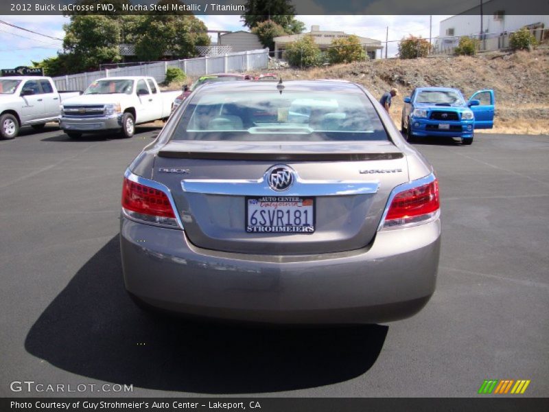 Mocha Steel Metallic / Titanium 2012 Buick LaCrosse FWD