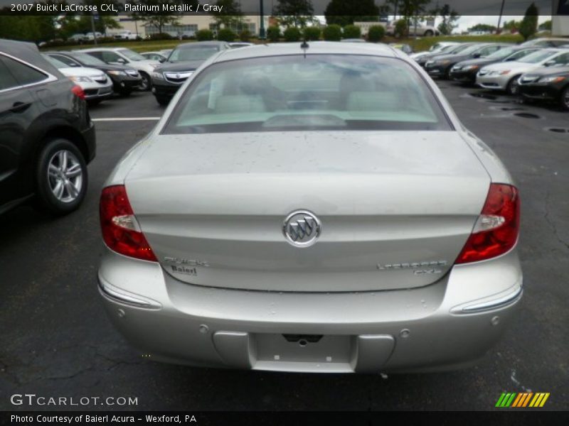 Platinum Metallic / Gray 2007 Buick LaCrosse CXL