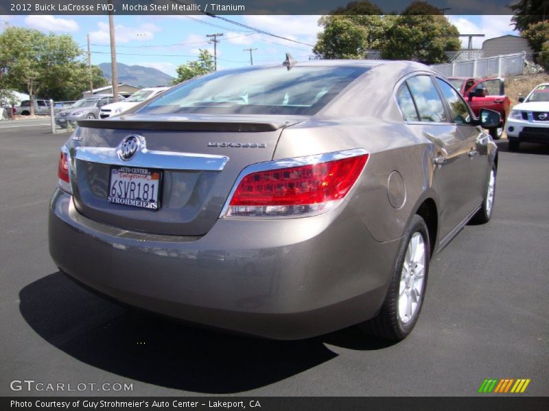 Mocha Steel Metallic / Titanium 2012 Buick LaCrosse FWD