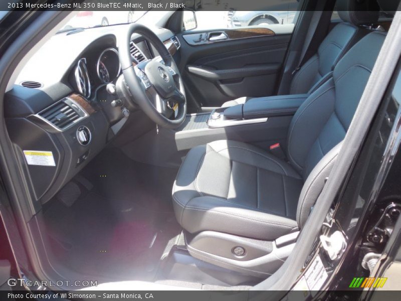 Black / Black 2013 Mercedes-Benz ML 350 BlueTEC 4Matic