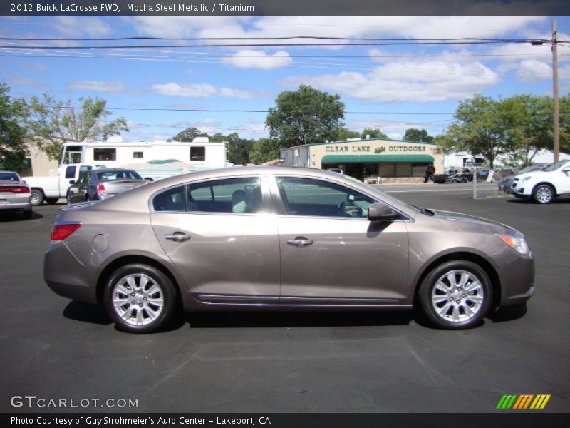 Mocha Steel Metallic / Titanium 2012 Buick LaCrosse FWD