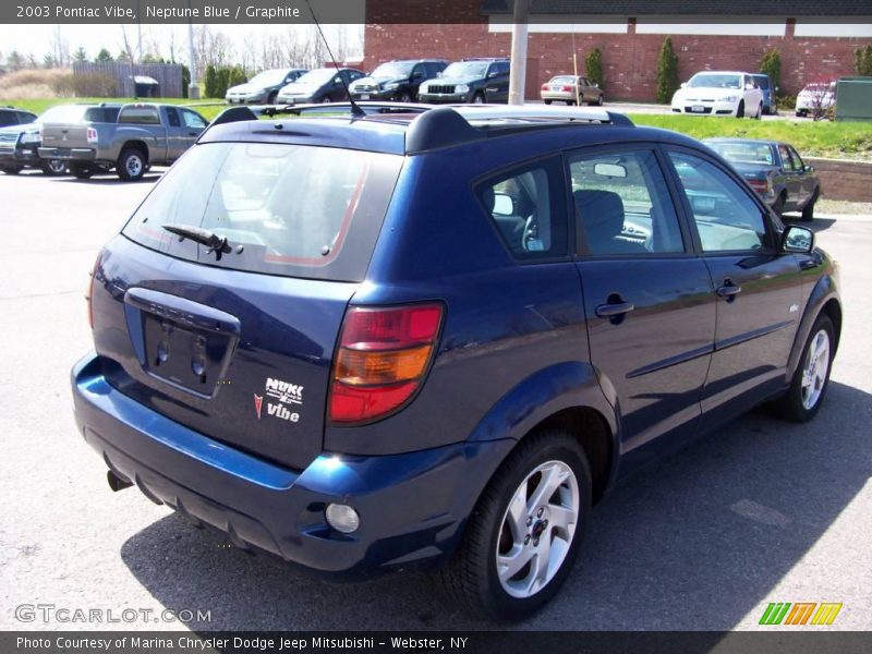 Neptune Blue / Graphite 2003 Pontiac Vibe