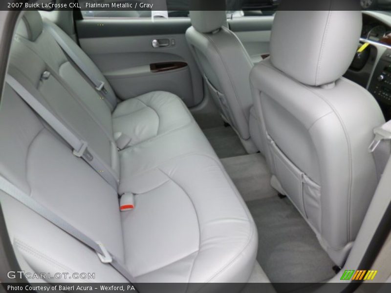 Rear Seat of 2007 LaCrosse CXL