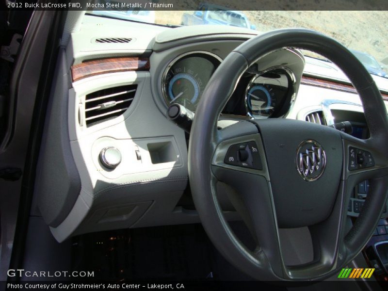 Mocha Steel Metallic / Titanium 2012 Buick LaCrosse FWD