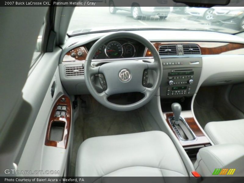 Platinum Metallic / Gray 2007 Buick LaCrosse CXL