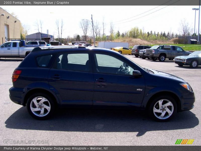 Neptune Blue / Graphite 2003 Pontiac Vibe