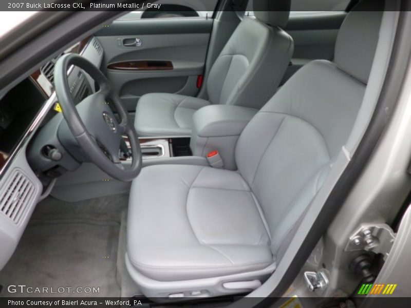 Front Seat of 2007 LaCrosse CXL