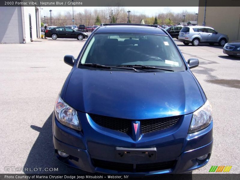 Neptune Blue / Graphite 2003 Pontiac Vibe