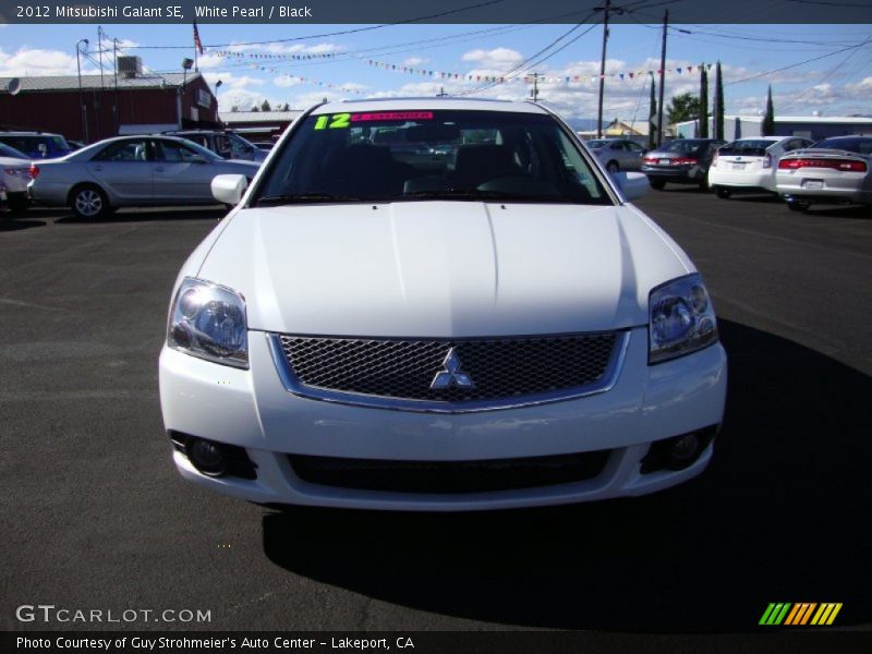 White Pearl / Black 2012 Mitsubishi Galant SE