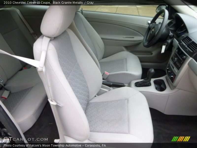 Black Granite Metallic / Gray 2010 Chevrolet Cobalt LS Coupe