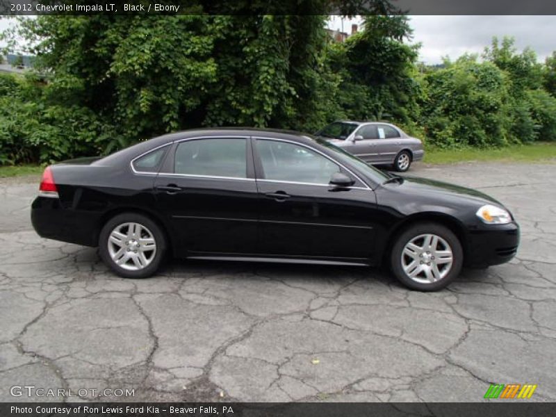Black / Ebony 2012 Chevrolet Impala LT