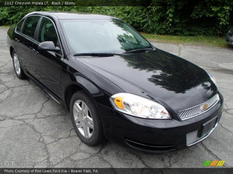 Black / Ebony 2012 Chevrolet Impala LT