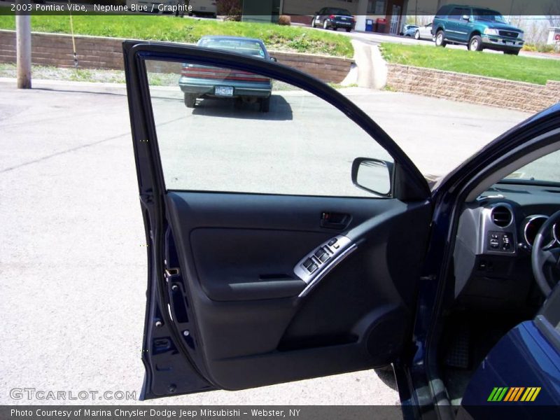 Neptune Blue / Graphite 2003 Pontiac Vibe