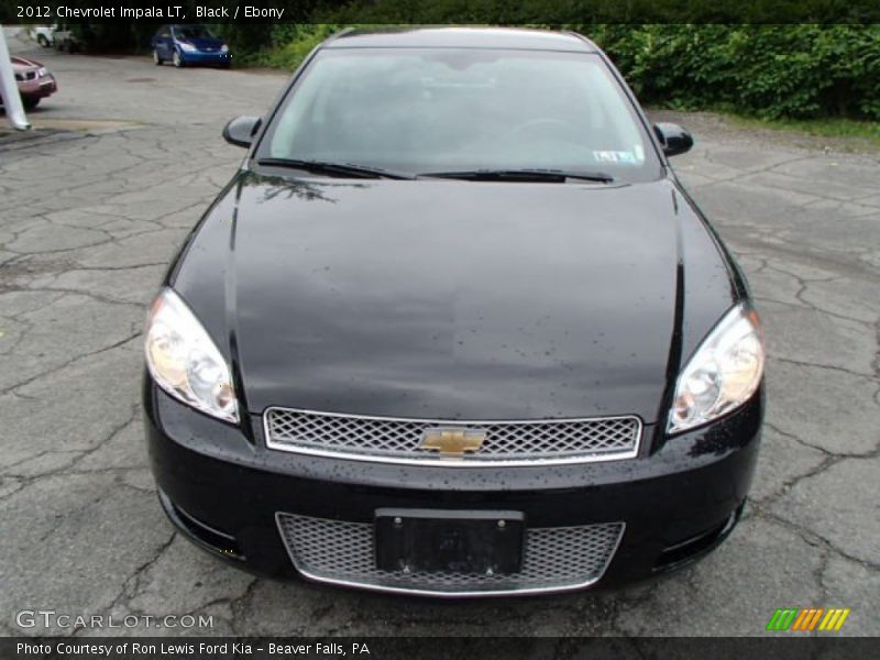 Black / Ebony 2012 Chevrolet Impala LT