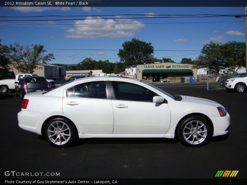 White Pearl / Black 2012 Mitsubishi Galant SE