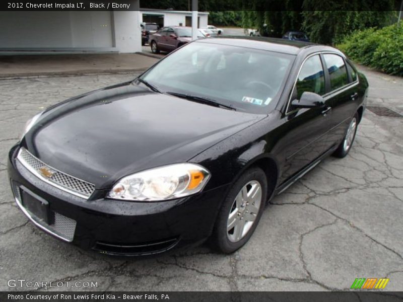 Black / Ebony 2012 Chevrolet Impala LT