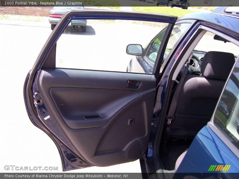 Neptune Blue / Graphite 2003 Pontiac Vibe