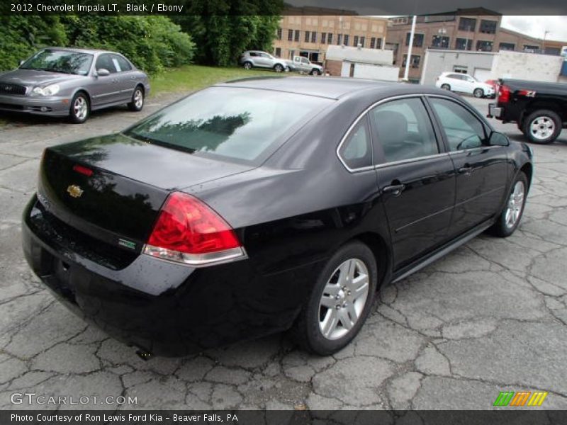 Black / Ebony 2012 Chevrolet Impala LT