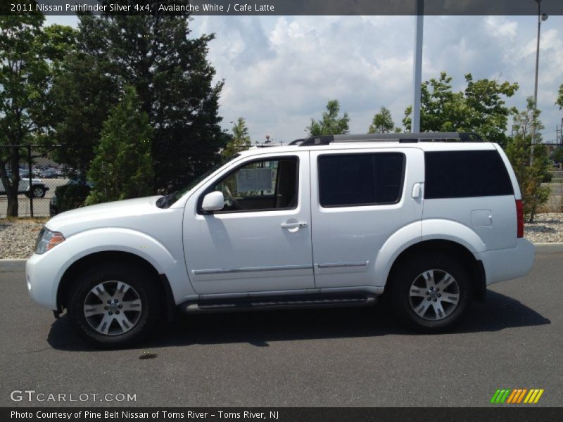 Avalanche White / Cafe Latte 2011 Nissan Pathfinder Silver 4x4