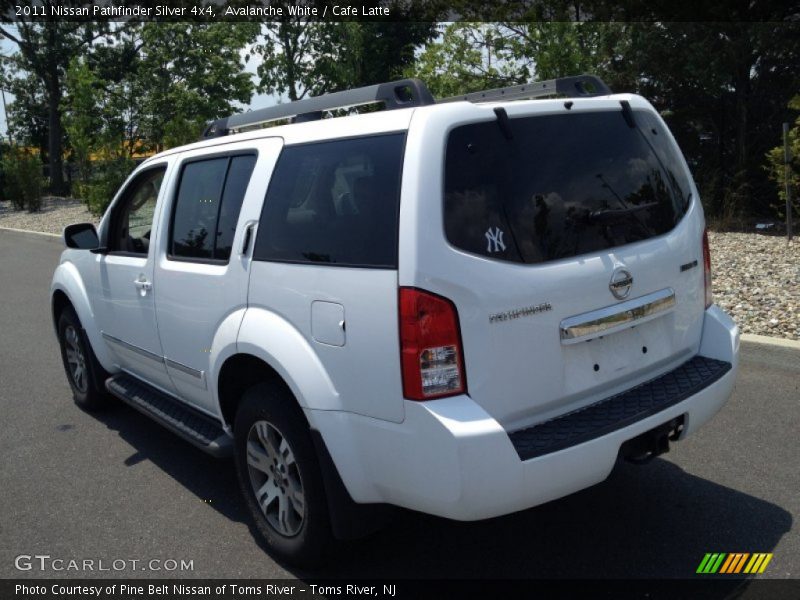 Avalanche White / Cafe Latte 2011 Nissan Pathfinder Silver 4x4