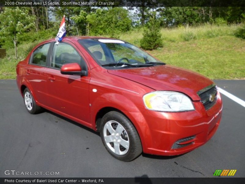 Front 3/4 View of 2008 Aveo LS Sedan