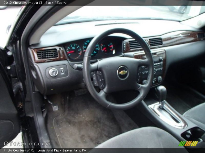 Black / Ebony 2012 Chevrolet Impala LT
