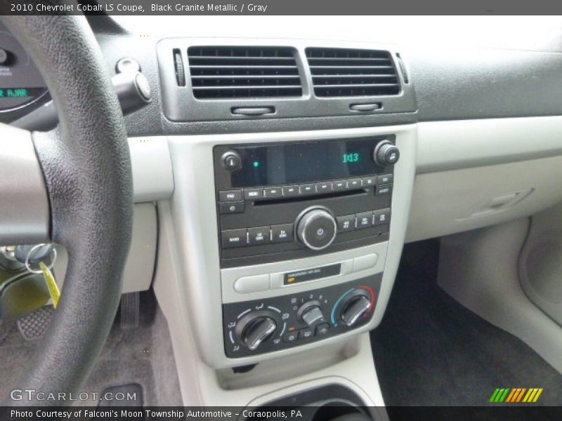 Black Granite Metallic / Gray 2010 Chevrolet Cobalt LS Coupe