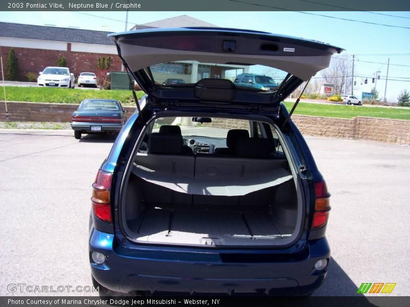 Neptune Blue / Graphite 2003 Pontiac Vibe