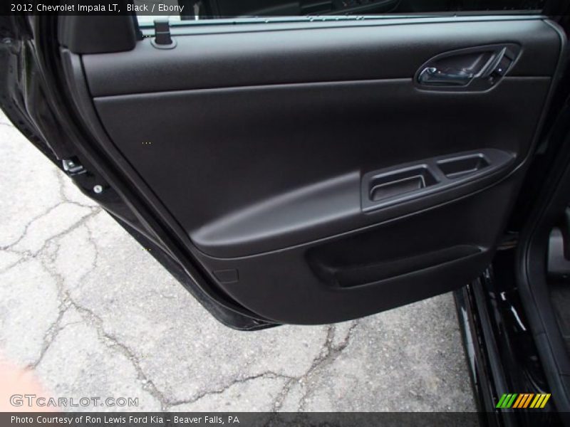 Black / Ebony 2012 Chevrolet Impala LT