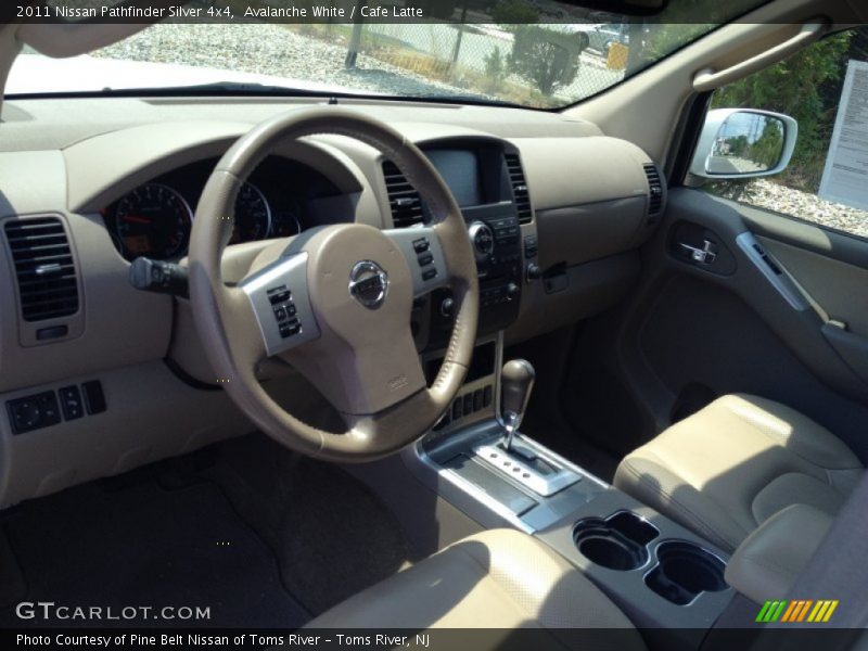 Avalanche White / Cafe Latte 2011 Nissan Pathfinder Silver 4x4