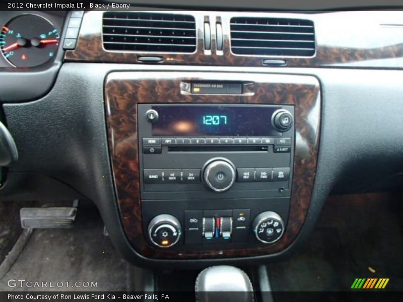 Black / Ebony 2012 Chevrolet Impala LT